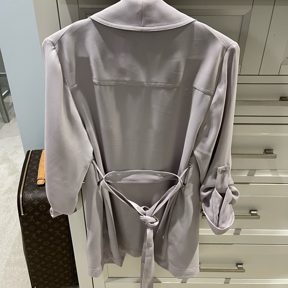 Babaton pink light jacket with tie for the back or front as a belt - Picture 3 of 3